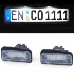 Illuminazione  Kit luce targa posteriore led 6000K per VW Golf 6 VI -  Msautoparts
