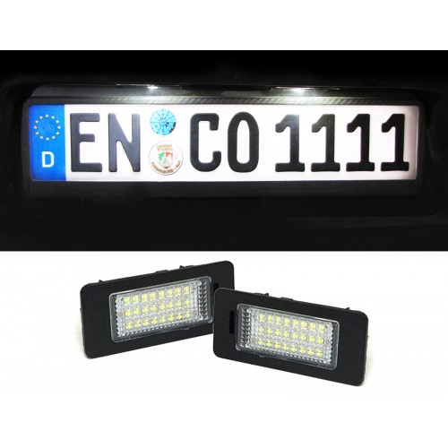 Luci targa LED BMW E90 E91 E92 E93 E39 E60 E61 E70 E71 E82 E88