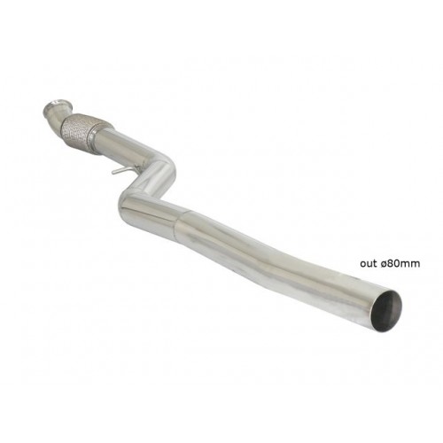 DECAT DOWNPIPE DIRETTO INOX...